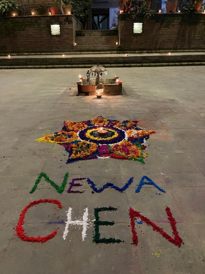 Newa Chen Historic House Unesco Lalitpur Luaran gambar